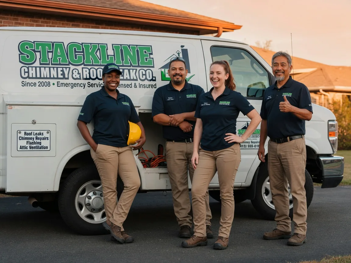 Chimney flashing repair company in Solon, IA